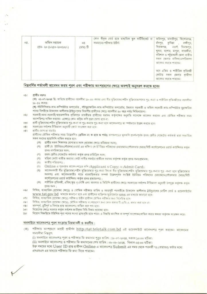 Job Circular 2024